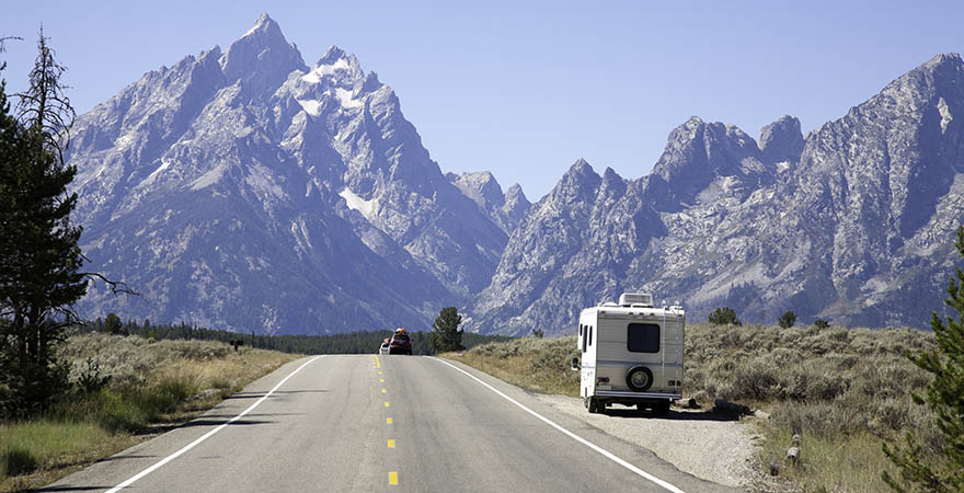 Camper, Yellowstone Nationalpark