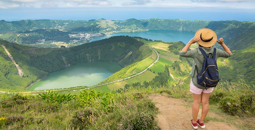 See der sieben Städt - Insel Sao Miguel, Azoren, Portugal