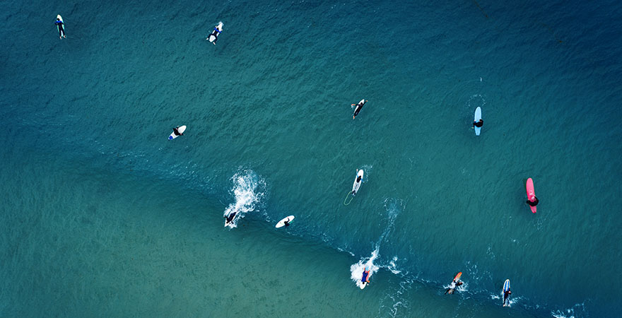 Peniche, Surfer