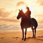 Reiten am Strand