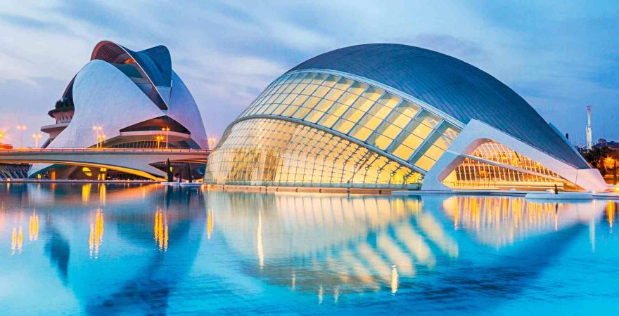 futuristische Gebäude in Valencia