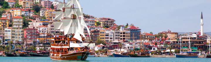 Türkeireisen in Alanya