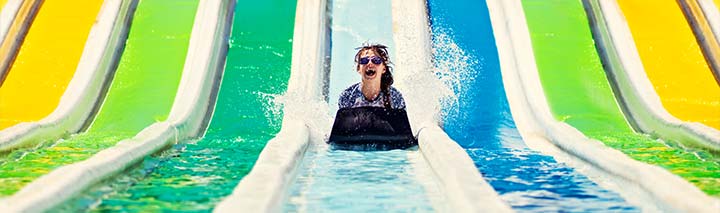 Hotels mit Wasserrutschen